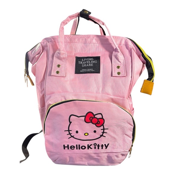 Hello Kitty Pink Backpack - Picture 1 of 5